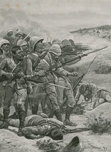 Torget ved Abu-Kru, Sudan, 1885